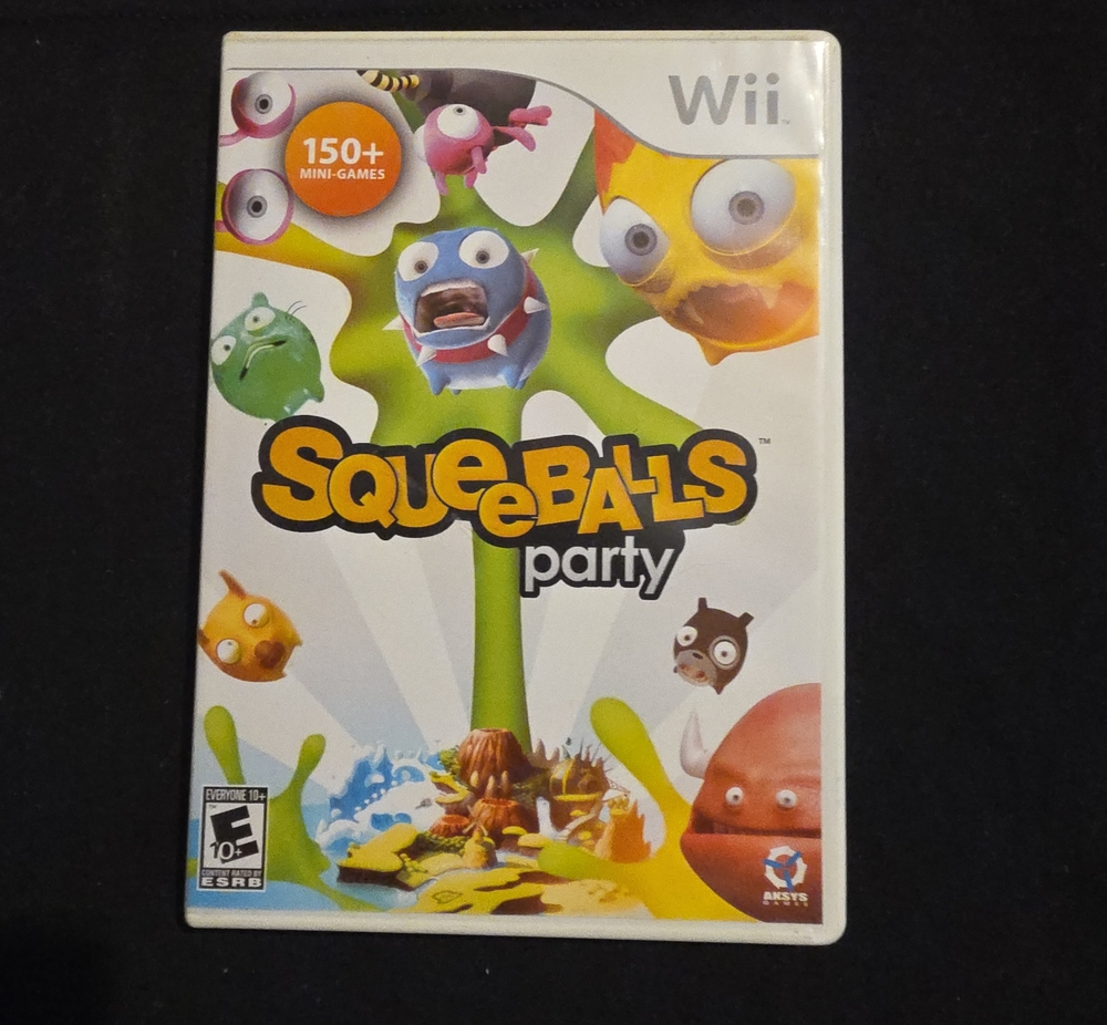 Nintendo Squeeballs Party - White & Green Cover